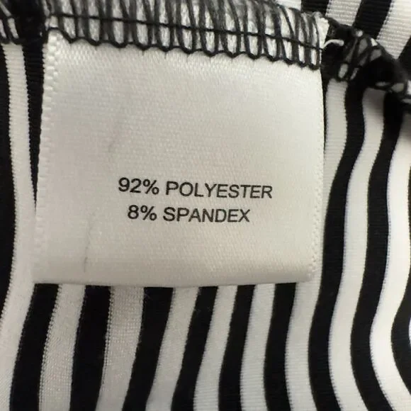 Peter Millar Golf Polo Sz L Summer Comfort Black Competition Stripe Performance - Picture 9 of 10